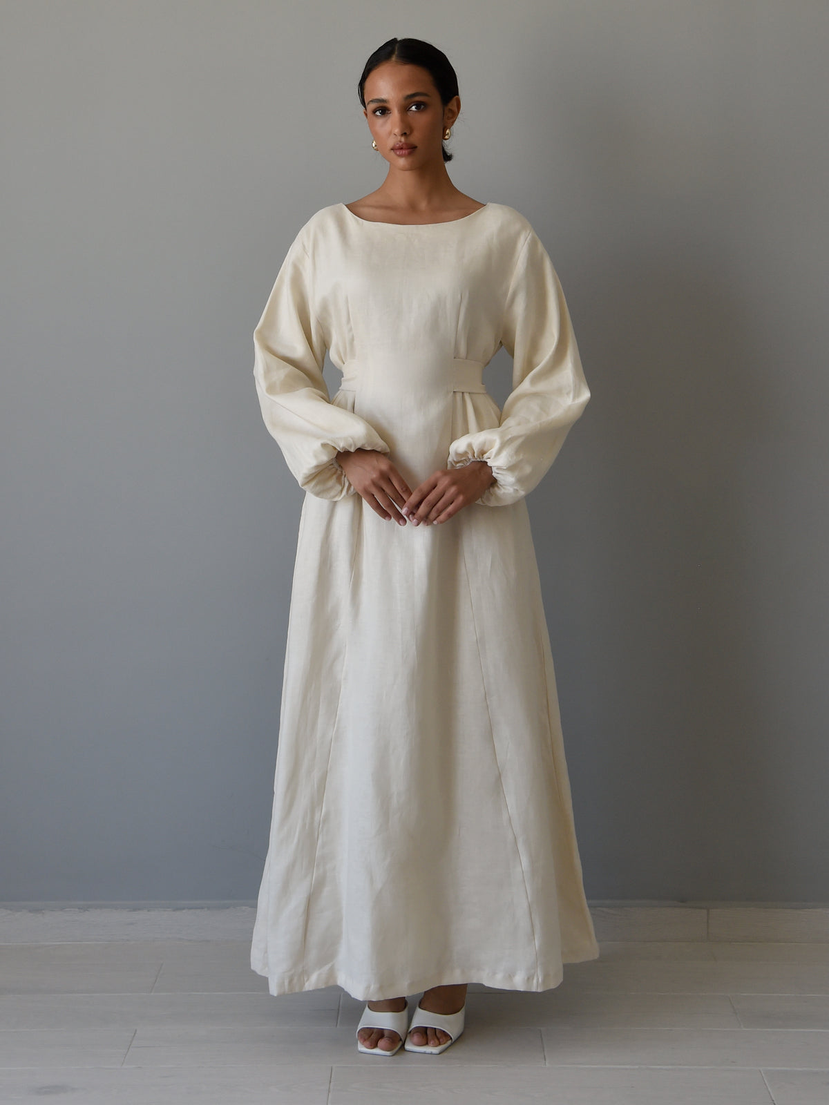 D Two The Luna Dress in Beige – D Two